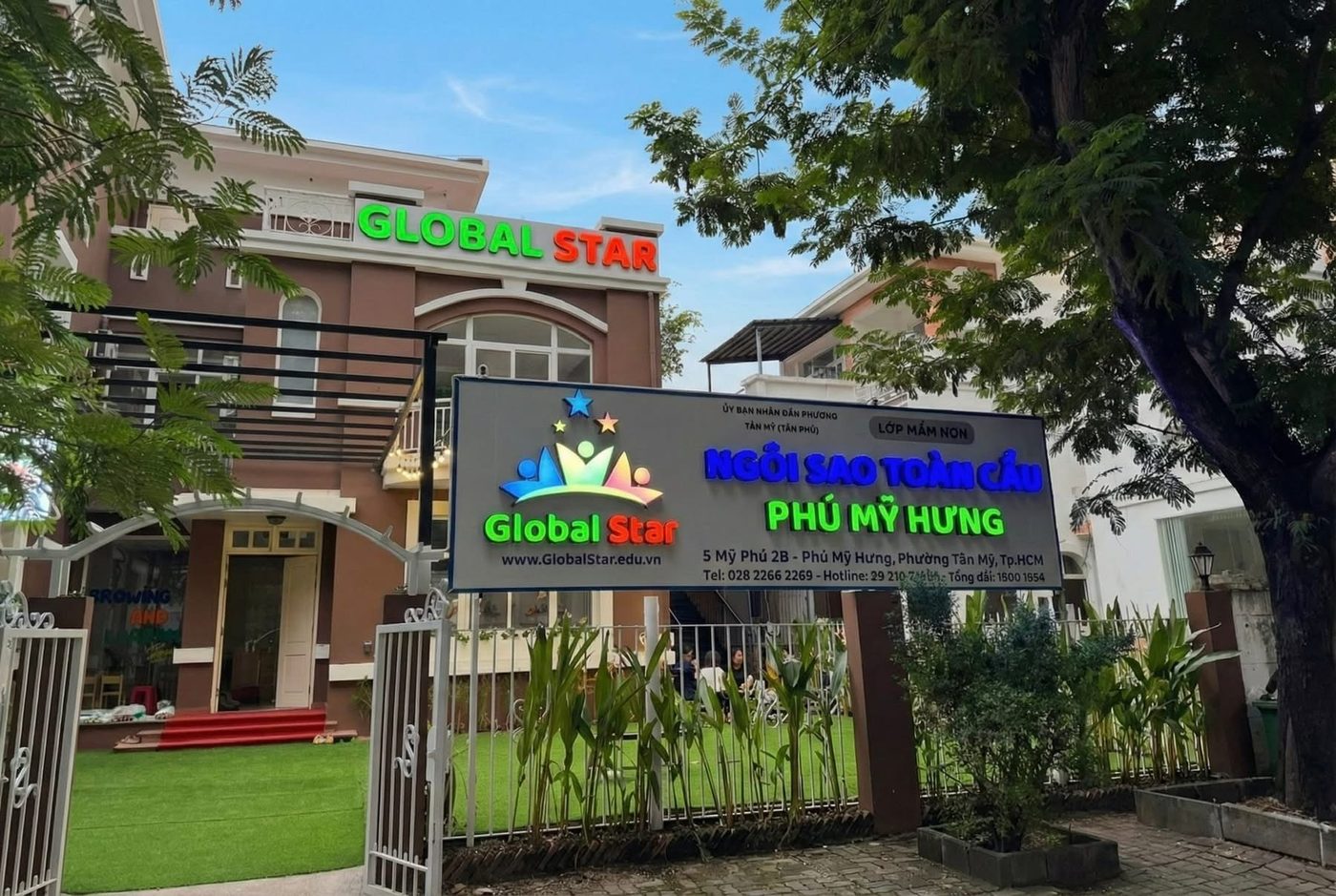 Global Star Campus Phú Mỹ Hưng - một trong 6 cơ sở mầm non song ngữ Global Star tại TP.HCM